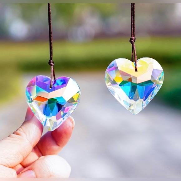 Crystal Heart Sun Catchers - Picture 5 of 5